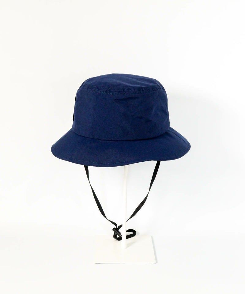 【メンズ】撥水ナイロンハット後（ネイビー）