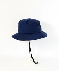【メンズ】撥水ナイロンハット横（ネイビー）