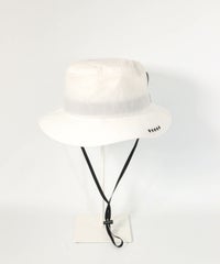 【メンズ】撥水ナイロンハット（ホワイト）