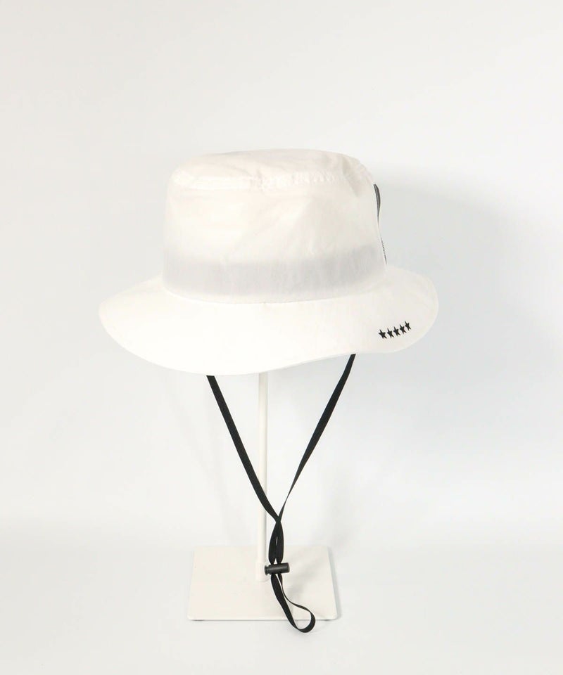 【メンズ】撥水ナイロンハット（ホワイト）