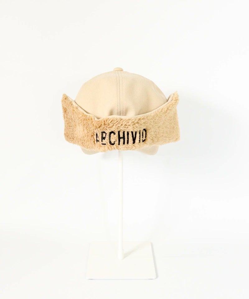 ボア切替2WAYキャップ後（ベージュ）