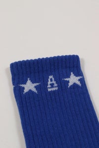 口ゴム部分（ブルー）