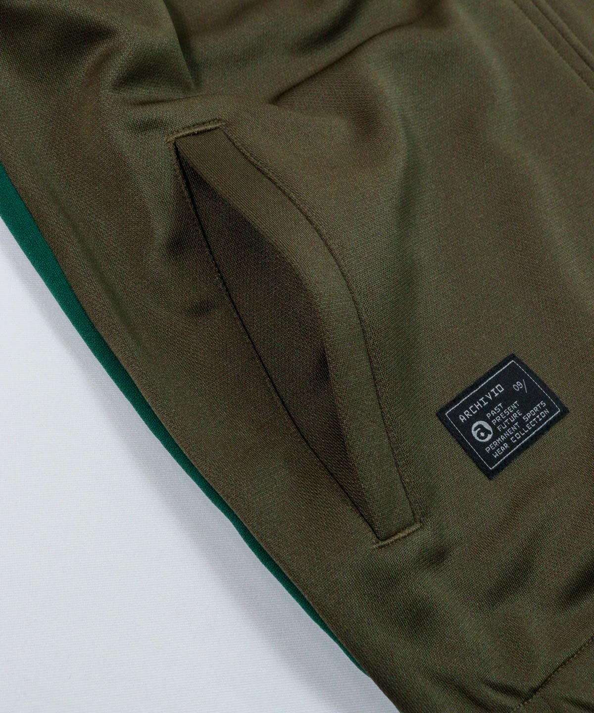 ポケット部分（グリーン）