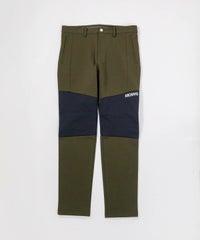 【メンズ】配色切替UVパンツ（カーキ）