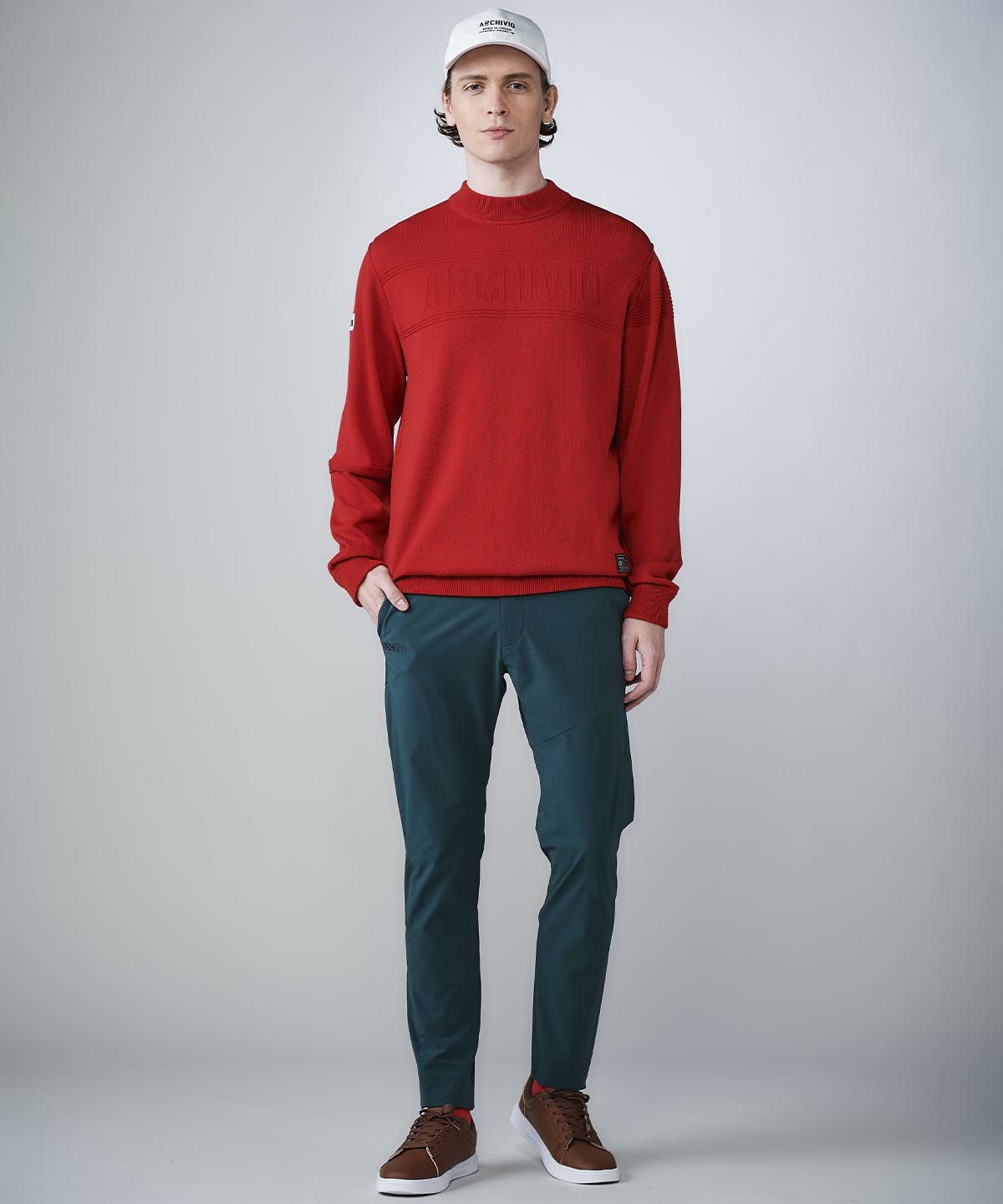 モデル着用画像(レッド)