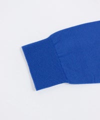 袖口部分（ブルー）