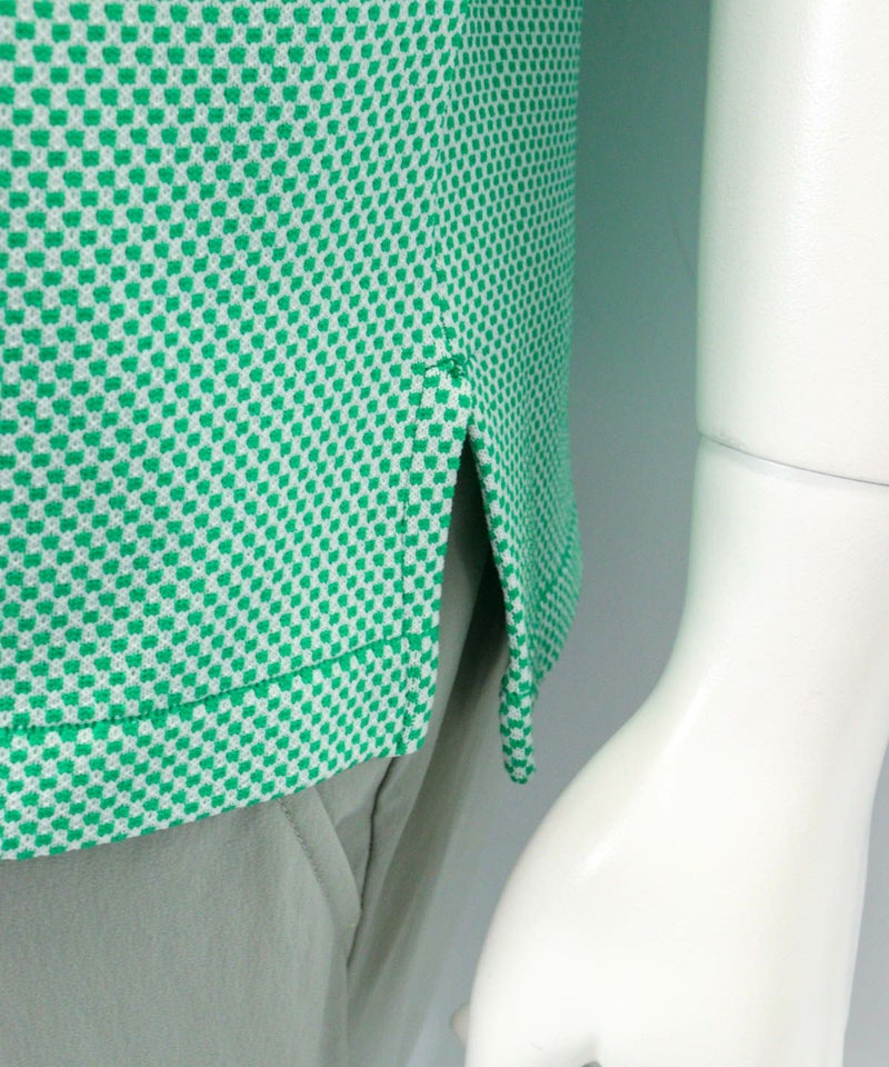 裾スリット部分（グリーン）