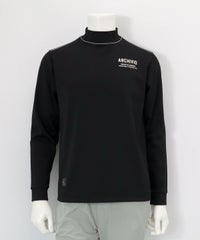 【メンズ】バックロゴUV速乾プルオーバー（ブラック）