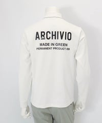 【メンズ】バックロゴUV速乾プルオーバー（ホワイト）