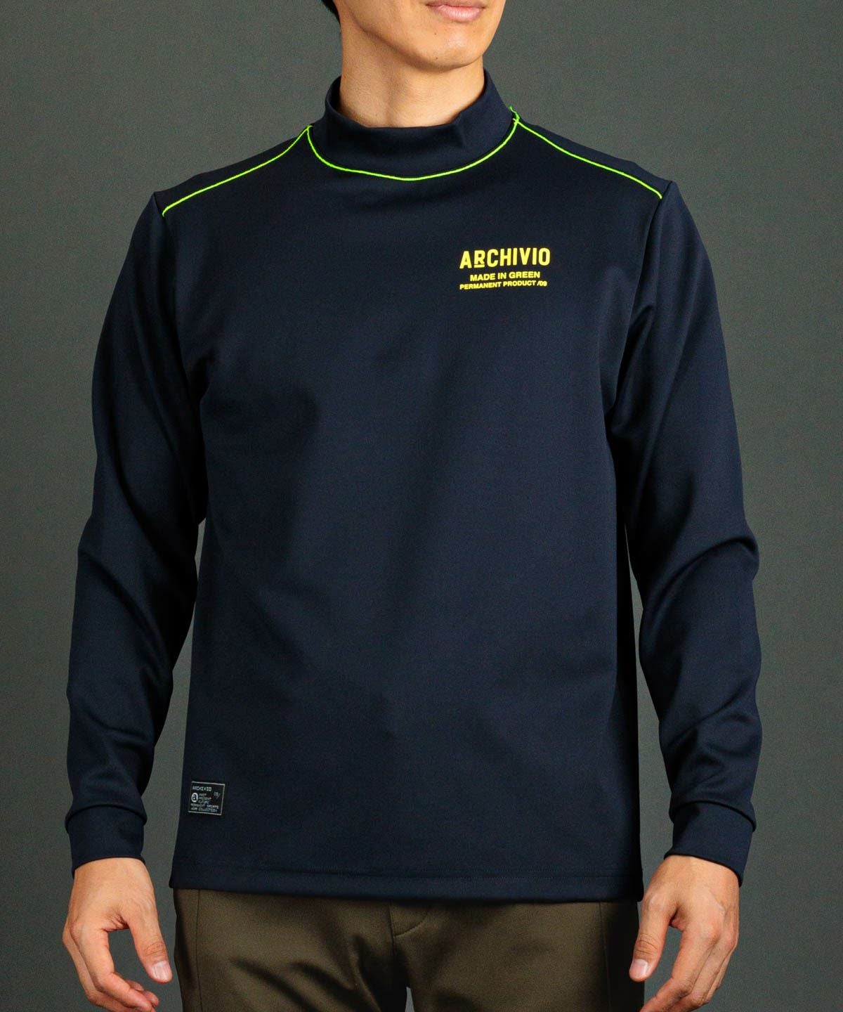 モデル着用画像(ネイビー)