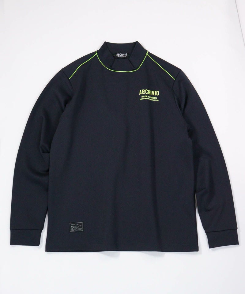 【メンズ】バックロゴUV速乾プルオーバー後（ネイビー）