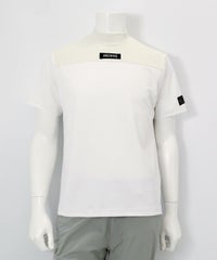 【メンズ】胸切替UV冷感プルオーバー（ホワイト）