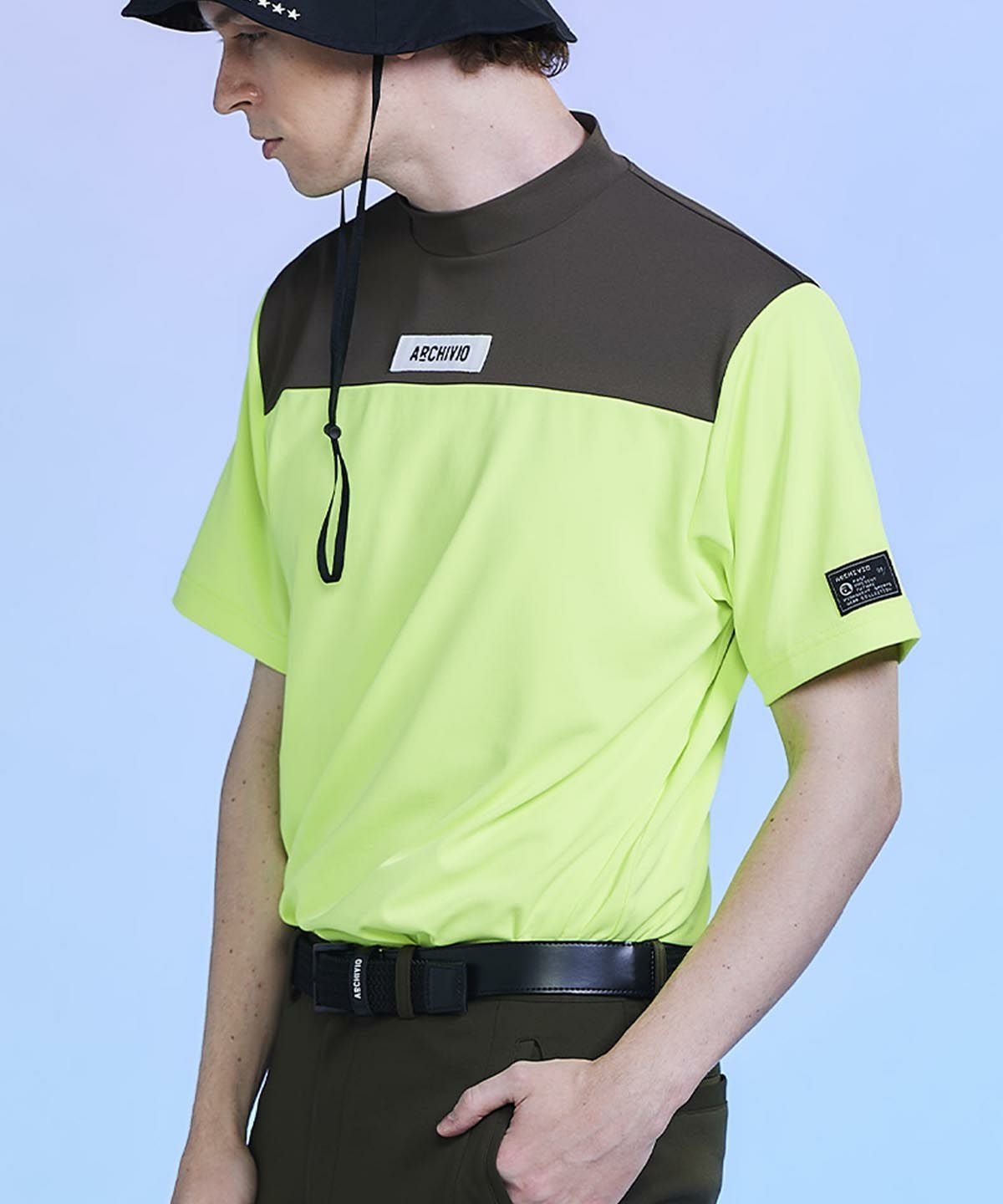 モデル着用画像(イエロー)