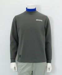 【メンズ】バックロゴ刺繍UV冷感プルオーバー（グレー）