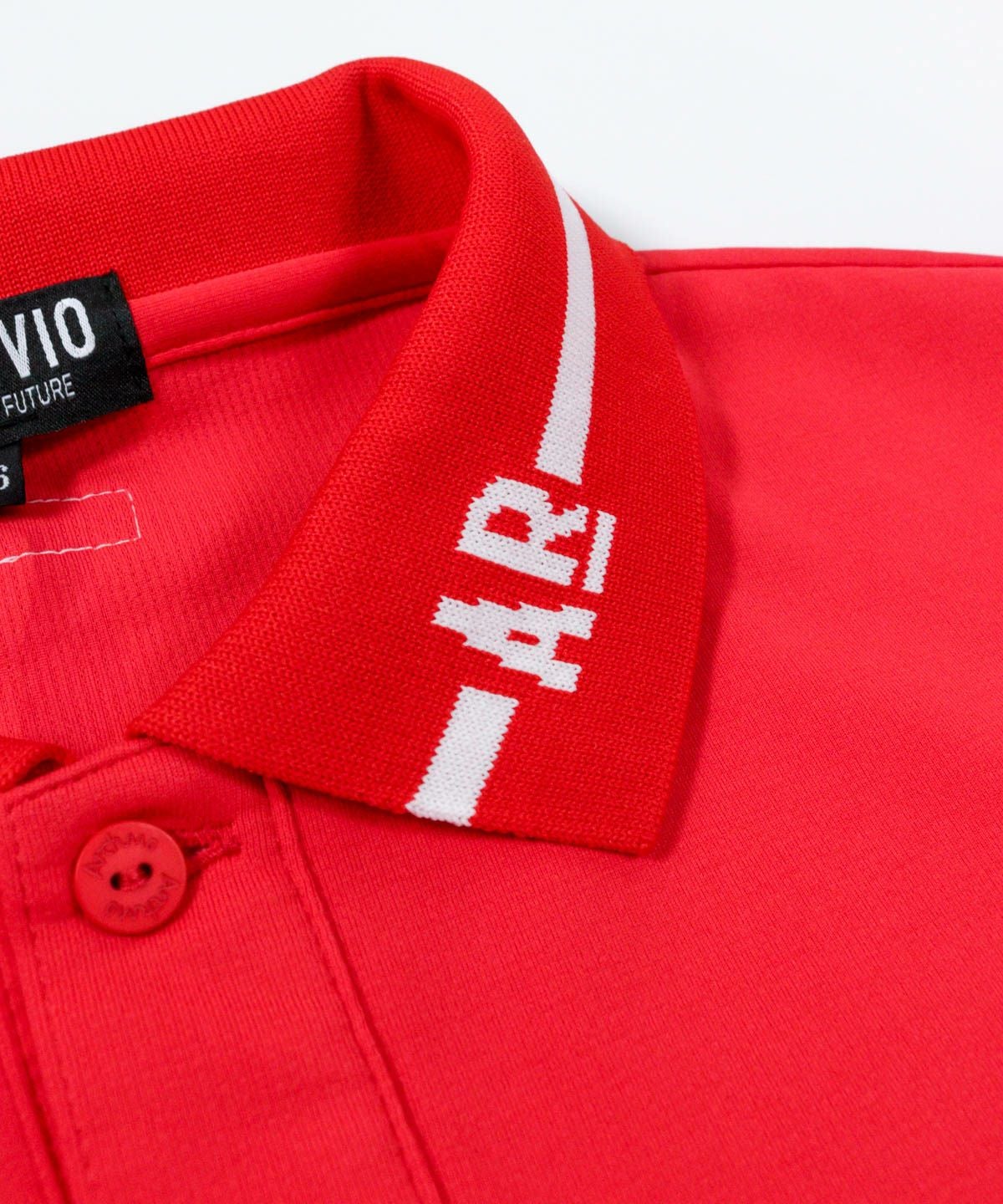 襟元部分（レッド）