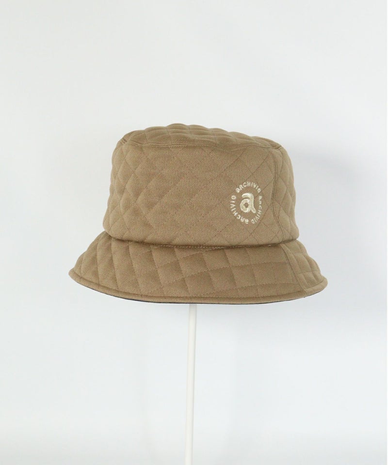 リバーシブルキルトハット（ベージュ）