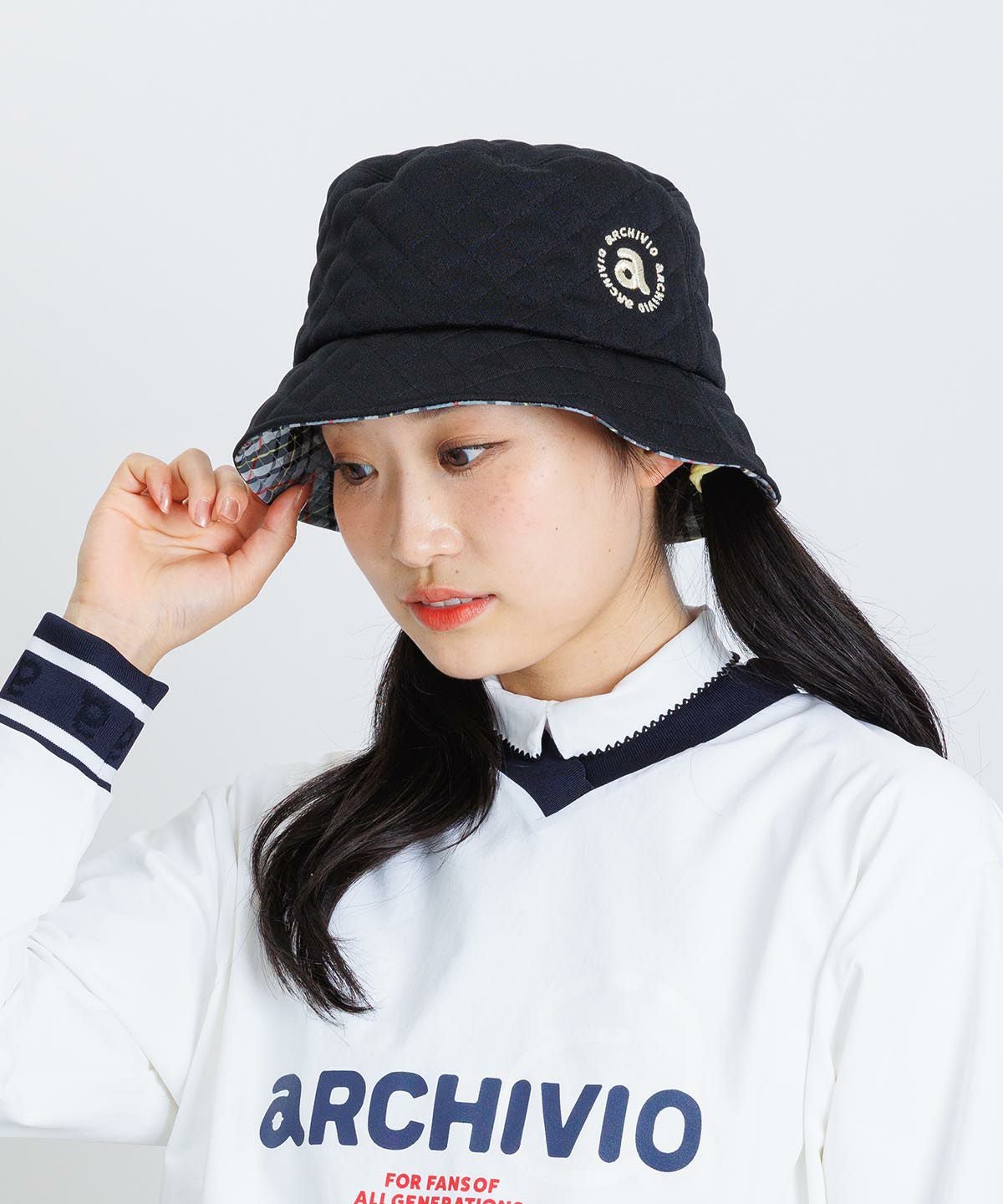 モデル着用画像（ブラック）