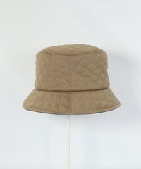 リバーシブルキルトハットサイド（ベージュ）