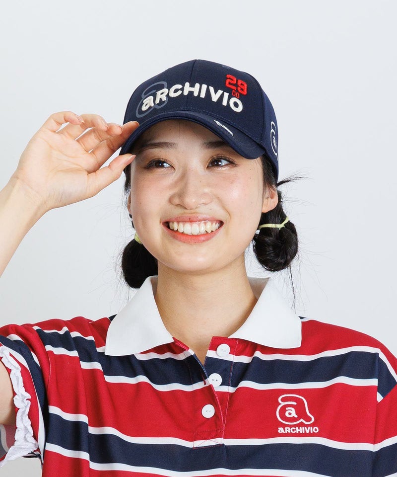 モデル着用画像（ネイビー）