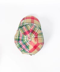 立体ロゴ刺繍キャップ上（ベージュ）