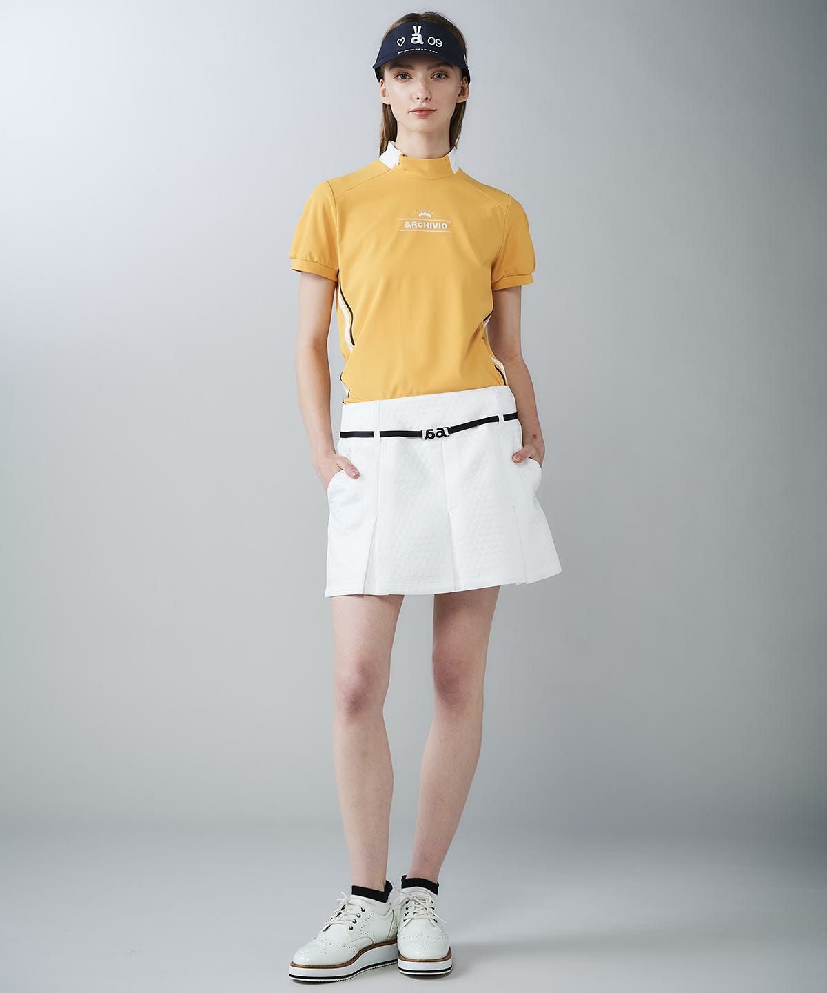 ポンポン付くるぶしソックス|アルチビオ - ゴルフウェアや婦人服通販