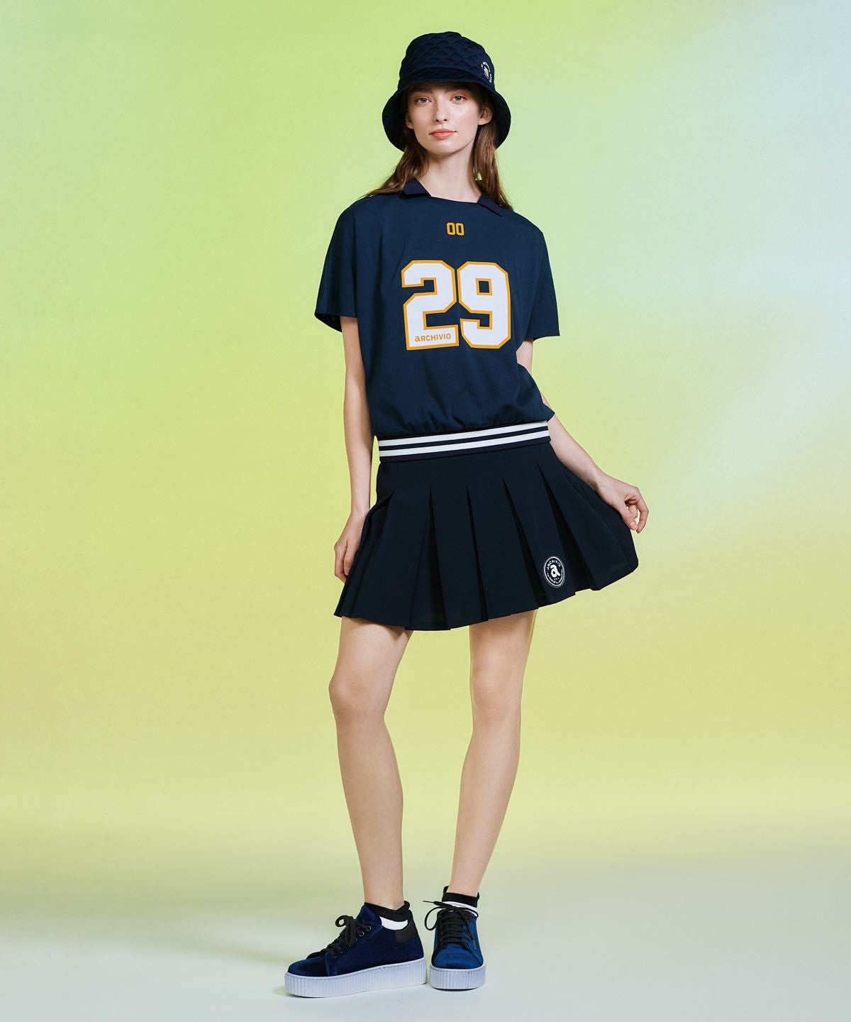 ポンポン付くるぶしソックス|アルチビオ - ゴルフウェアや婦人服通販