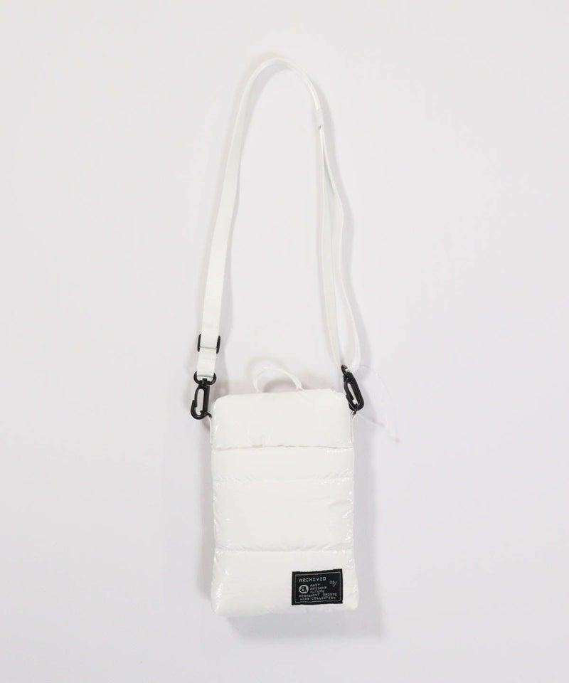 キルティングミニポシェット後（ホワイト）