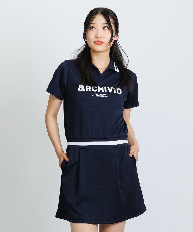 モデル着用画像（ネイビー）