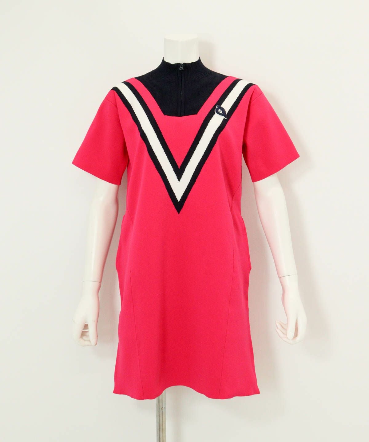 カレッジ風リブワンピース|アルチビオ - ゴルフウェアや婦人服通販