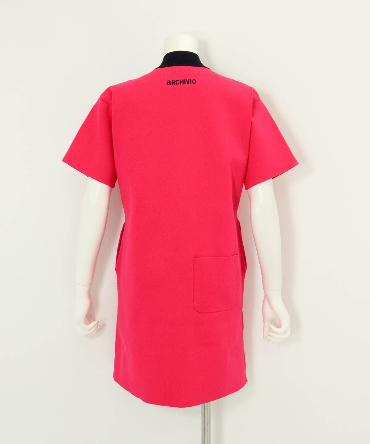 カレッジ風リブワンピース|アルチビオ - ゴルフウェアや婦人服通販