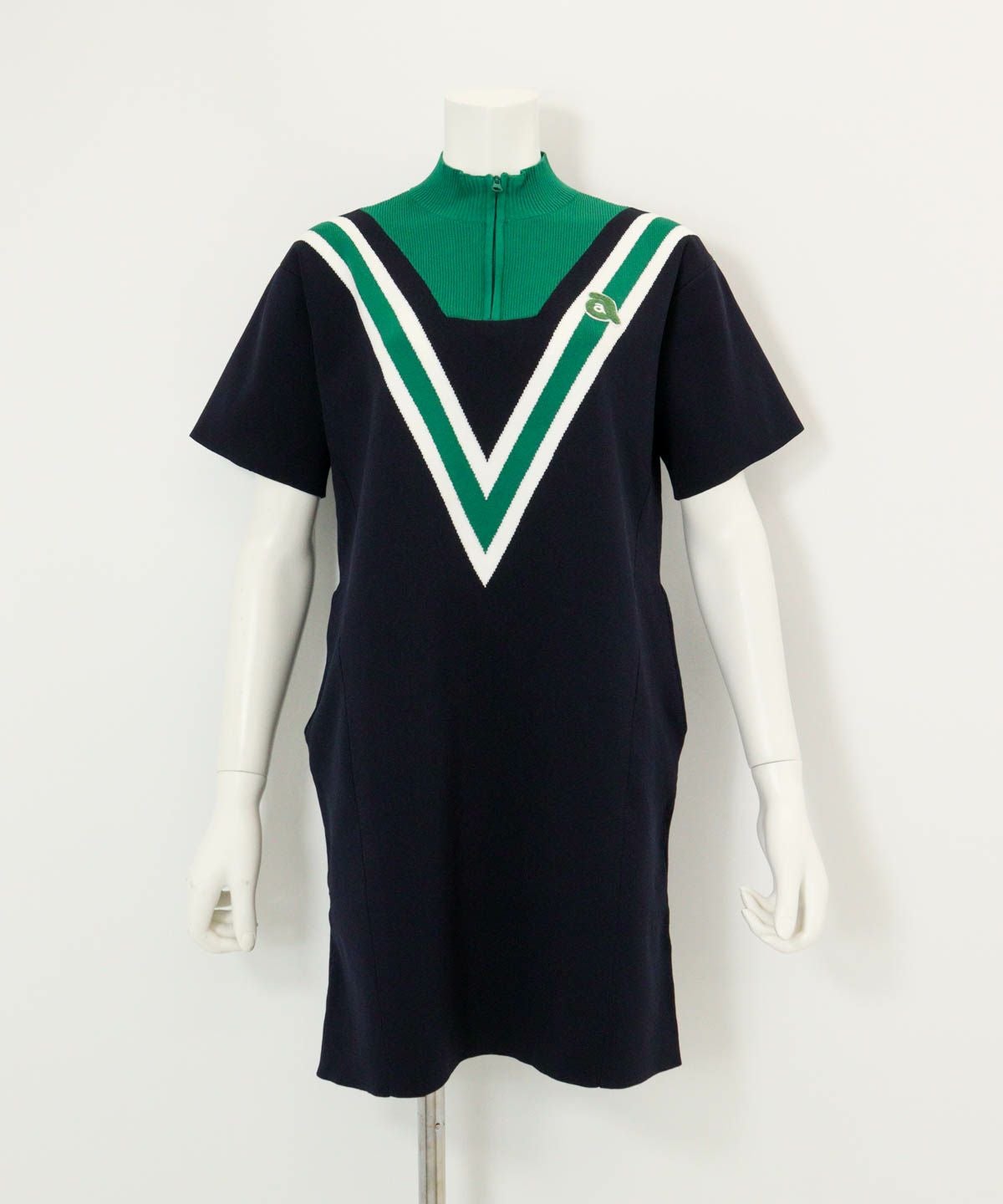 カレッジ風リブワンピース|アルチビオ - ゴルフウェアや婦人服通販