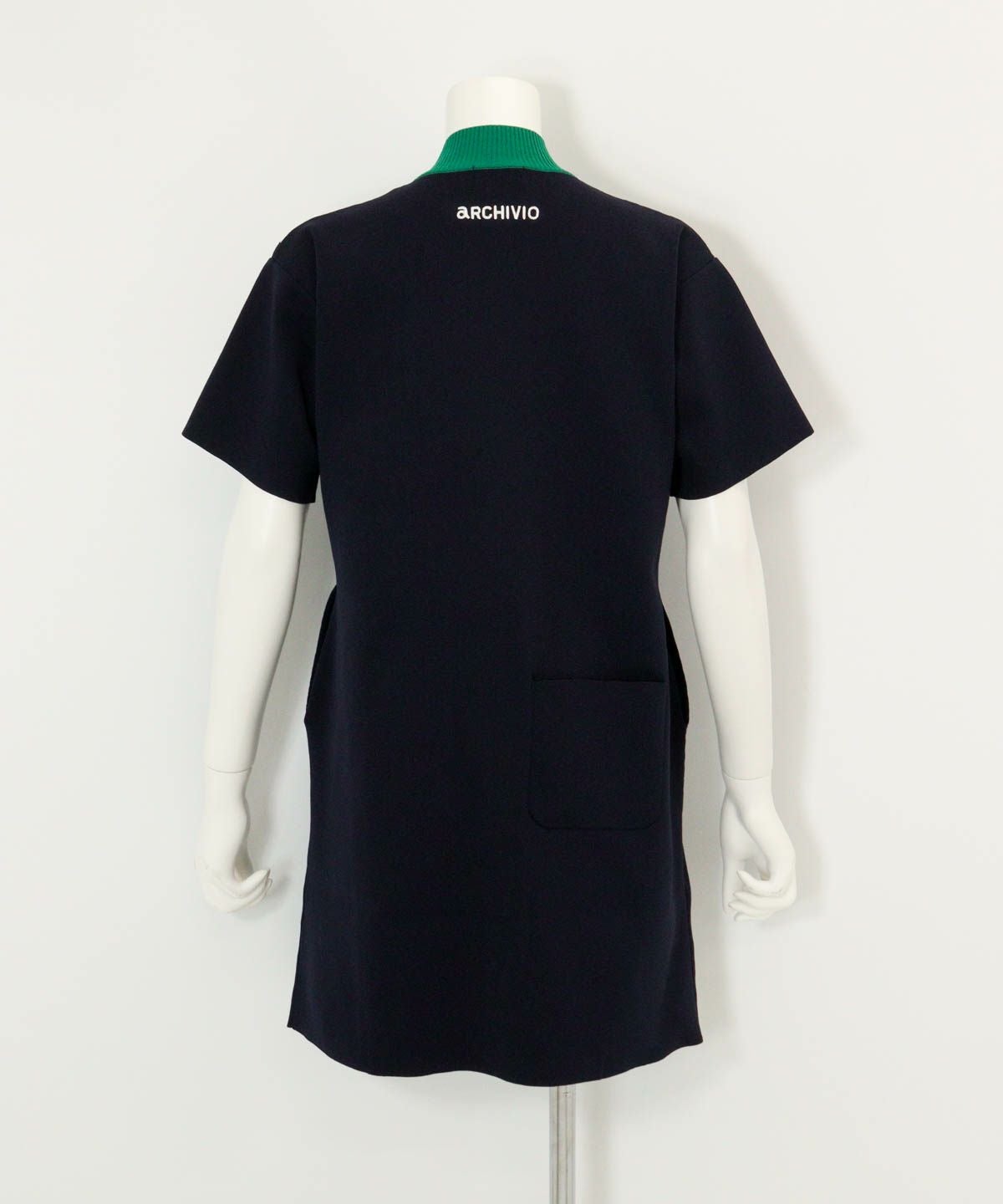 カレッジ風リブワンピース|アルチビオ - ゴルフウェアや婦人服通販