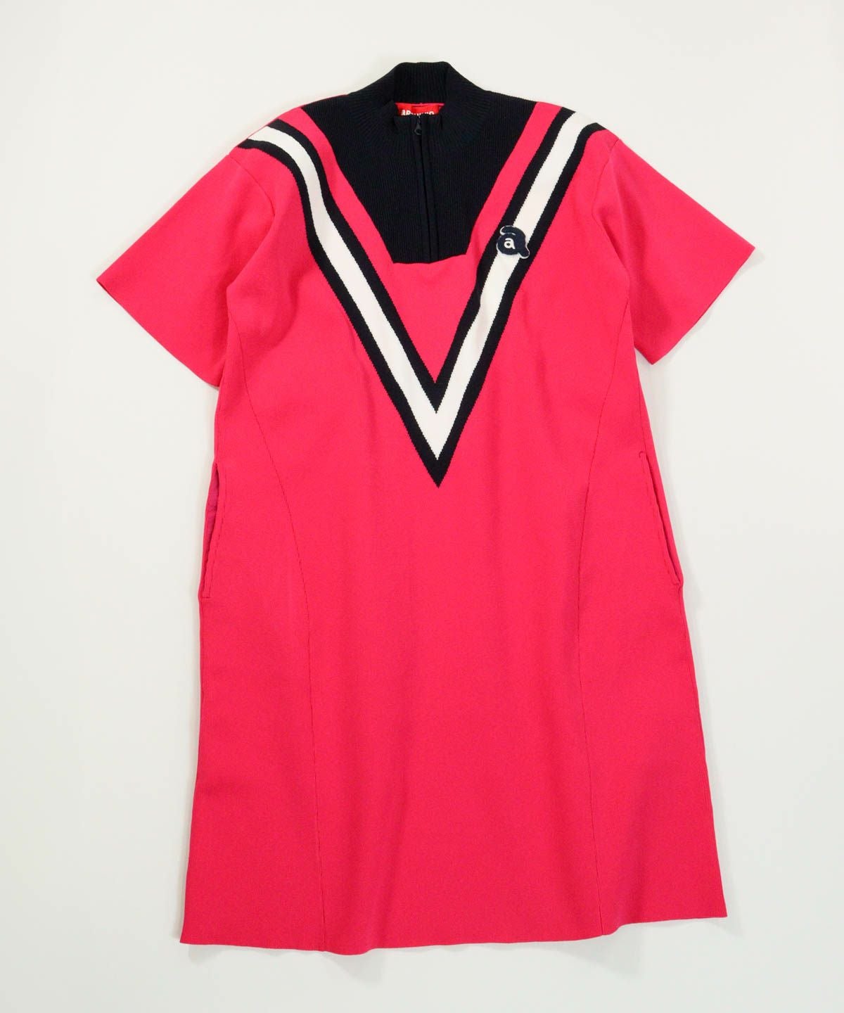 カレッジ風リブワンピース|アルチビオ - ゴルフウェアや婦人服通販