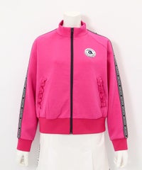 ロゴラインダンボールブルゾン（ピンク）