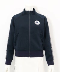 ロゴラインダンボールブルゾン（ネイビー）