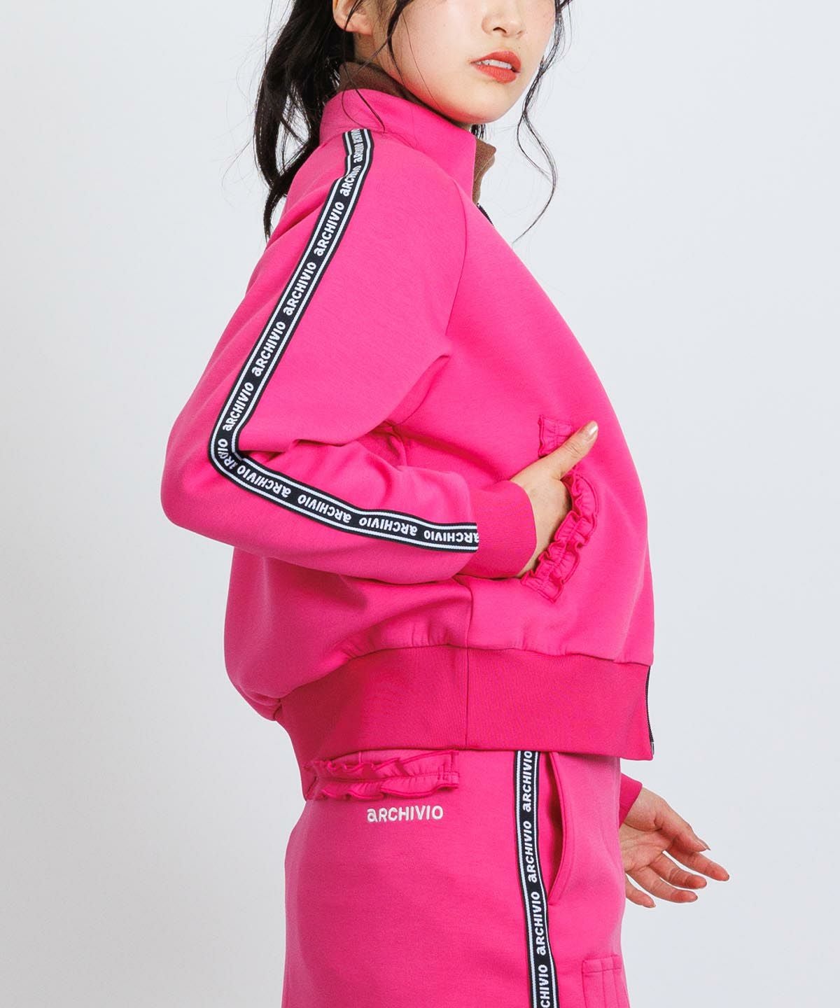 モデル着用画像（ピンク）