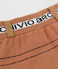 ウエストバックロゴデザイン部分（テラコッタ）