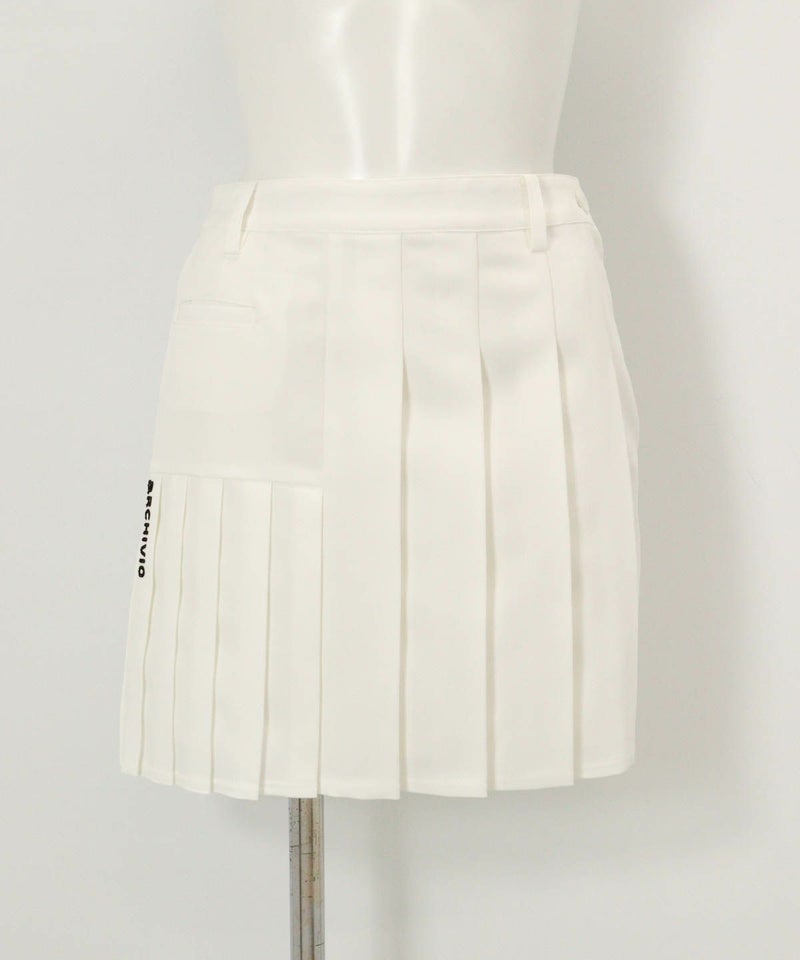 MIXプリーツスカート（ホワイト）