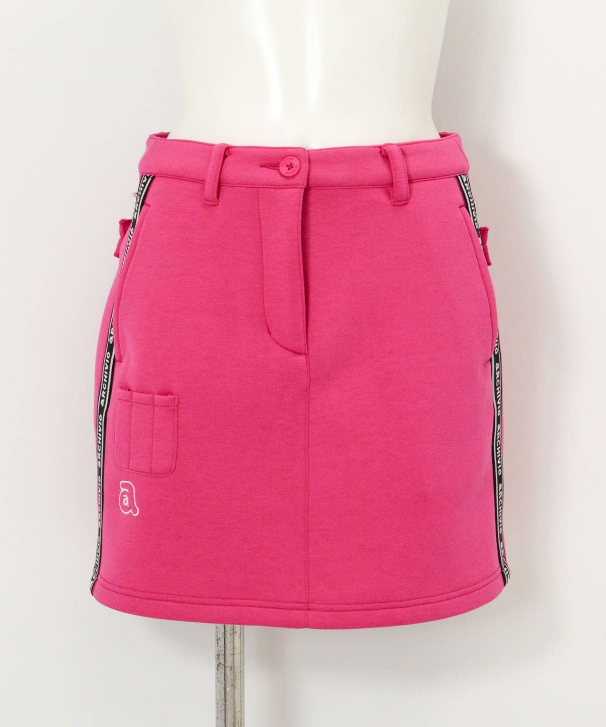 ロゴラインダンボールスカート（ピンク）