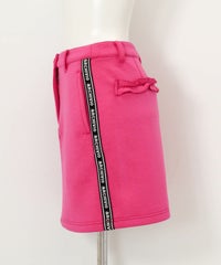 ロゴラインダンボールスカート横（ピンク）