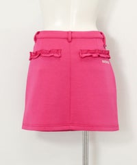 ロゴラインダンボールスカート後（ピンク）