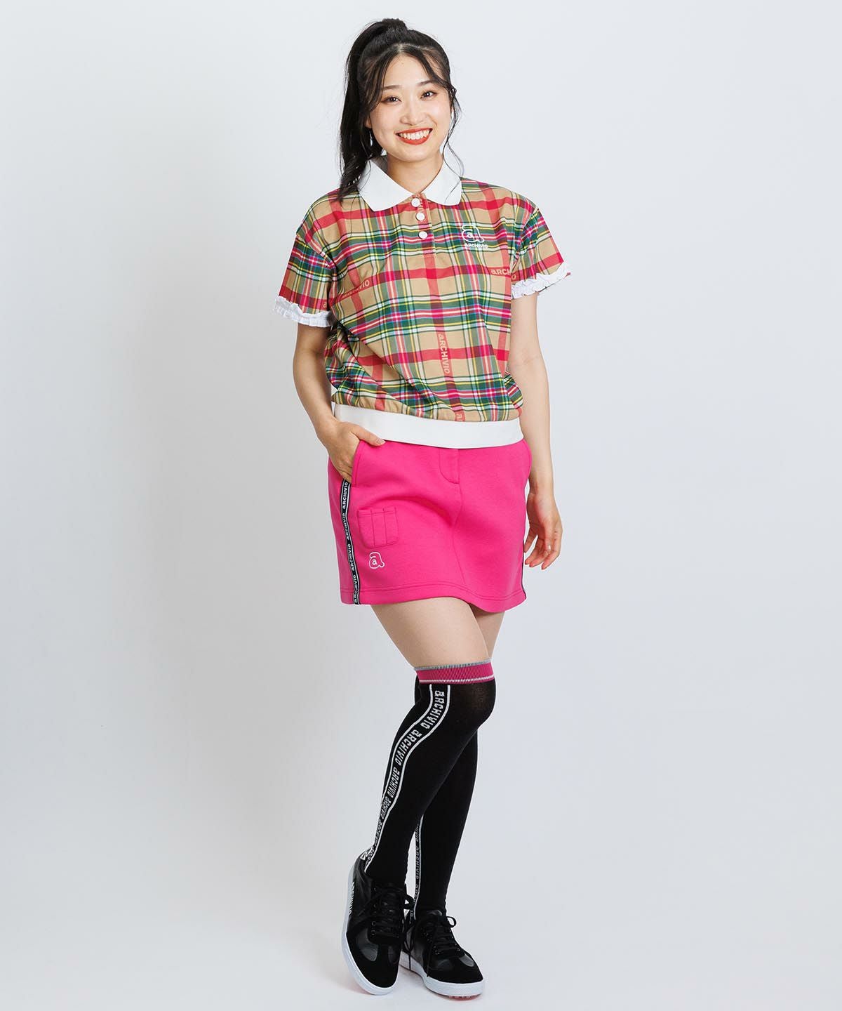 モデル着用画像（ピンク）