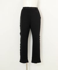 サイドフリル速乾パンツ（ブラック）