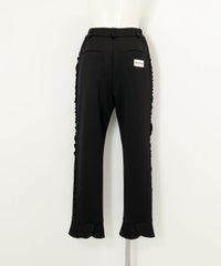 サイドフリル速乾パンツ後（ブラック）