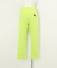 サイドフリル速乾パンツ後（ライトグリーン）