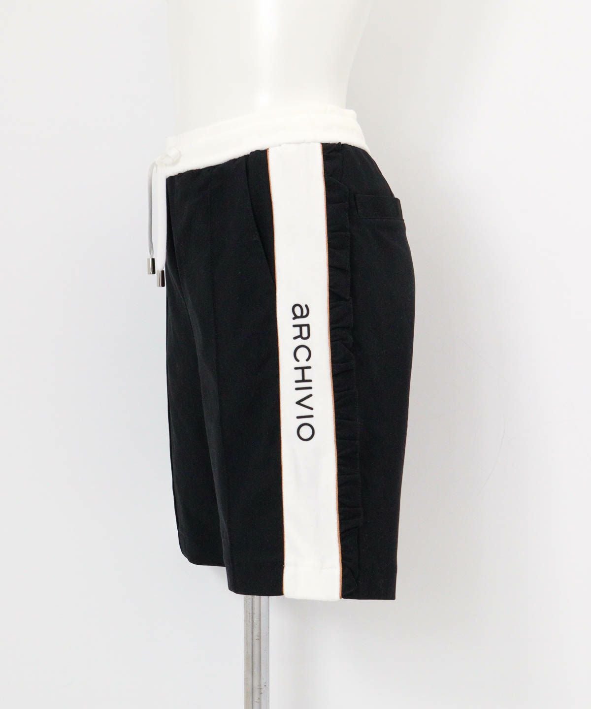 綿ベロアラインUVハーフパンツ|アルチビオ - ゴルフウェアや婦人服通販