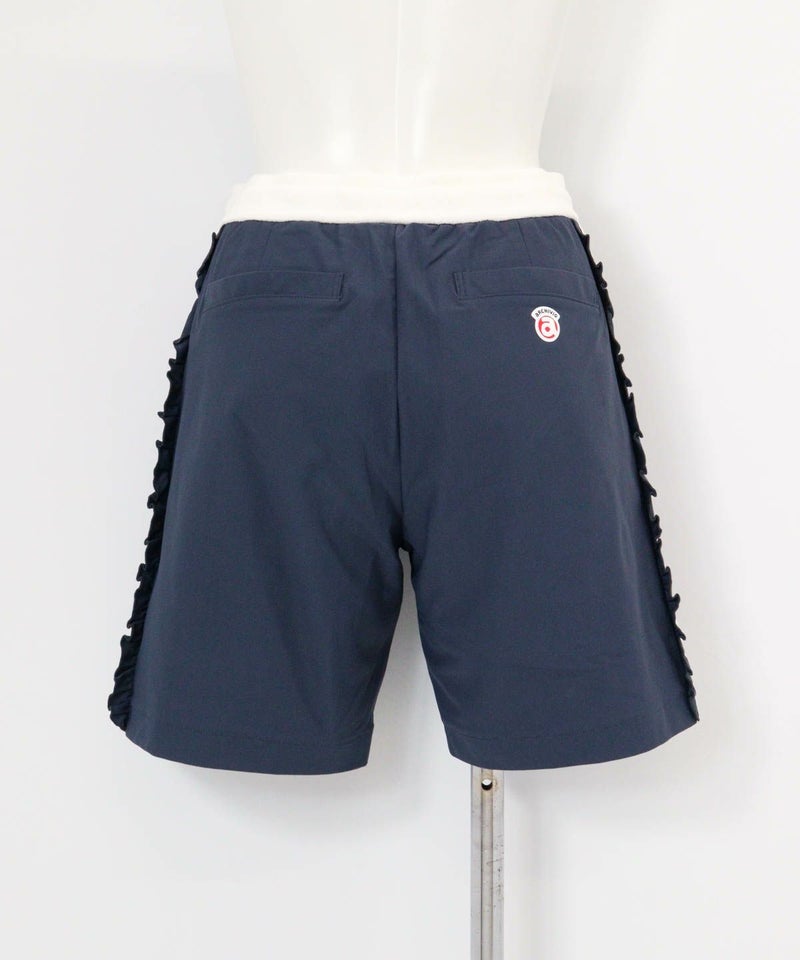 綿ベロアラインUVハーフパンツ後（グレー）