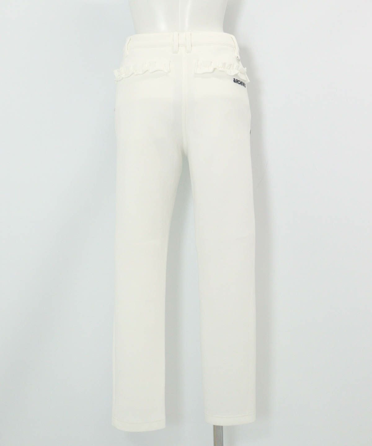 ロゴラインダンボールパンツ（ホワイト）