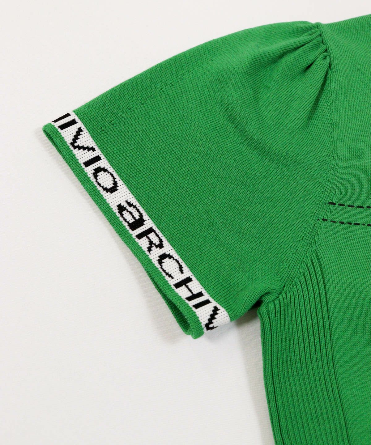 袖部分（グリーン）