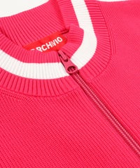 ファスナー部分（ピンク）